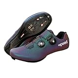 Leichtrit Zapatillas Ciclismo Carretera,Zapatillas De Bicicleta,Rigida Y Ligera,De Cordones De RotacióN RáPida,Respirables Antideslizantes,Hombre Mujere Bicicleta De Carretera MontañA Exterior