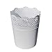 Erhard-Trading Blumentopf LUZIA Weiss 11 cm Pflanztopf Übertopf Kunststoff rund bunt
