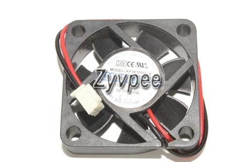 Ventilateur DVR KF0410S5L-V 40x40x10 mm 2 fils 5V pour boîtier et refroidissement interne