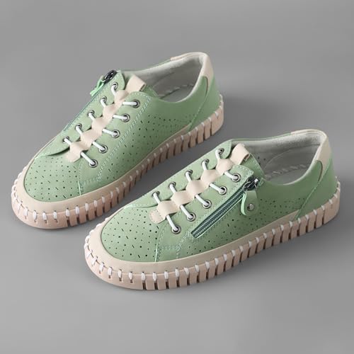 SMILIN Women's Casual Fashion Sneakers, Non Slip Comfortable Breathable Tennis Shoes, Summer Cute Walking Shoes for Women3