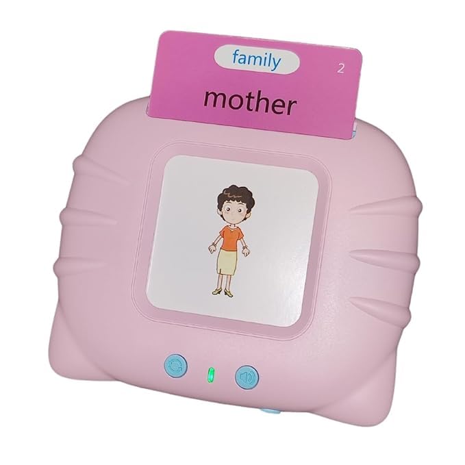 Image of Playing Flash Card Speaker for Kids| Fun Activity Flash Card Speaker| Flash Card Speaking Toy| Flash Card Game for Kids| Talking Flash Cards for Kids| Fun Time Flash Card Speaker|
