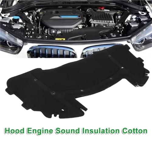 Cache moteur acoustique pour BMW E93 de 2006 à 2013 isolant de capot