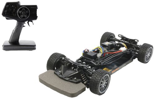 Preisvergleich Produktbild TAMIYA 300057984 - 1:10 RC TT-02 Chassis, aufgebaut