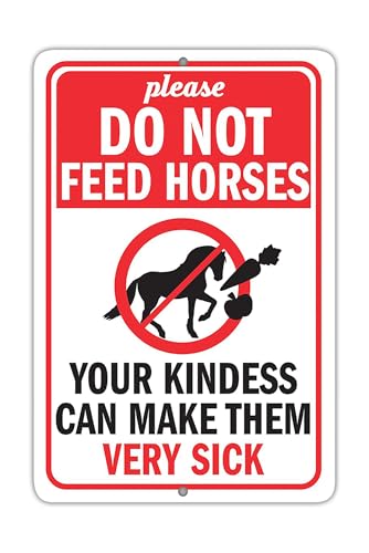 Your Kindness Can Make Them Sick Horse Stall Sign (8