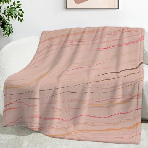 Ypthriline Arte Fluido Manta, Fondo Abstracto Mantas de Franela de Microfibra 130×150 CM, Esponjoso y Termica, Manta para Sofás, Camas, Sillones Reclinables