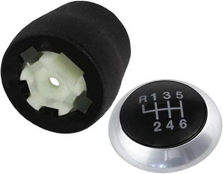 AB39-7J407-AC Gear Shift Knob for Ford For Ranger Manual Transmission Fits OEM 6-Speed Shift Pattern Layout