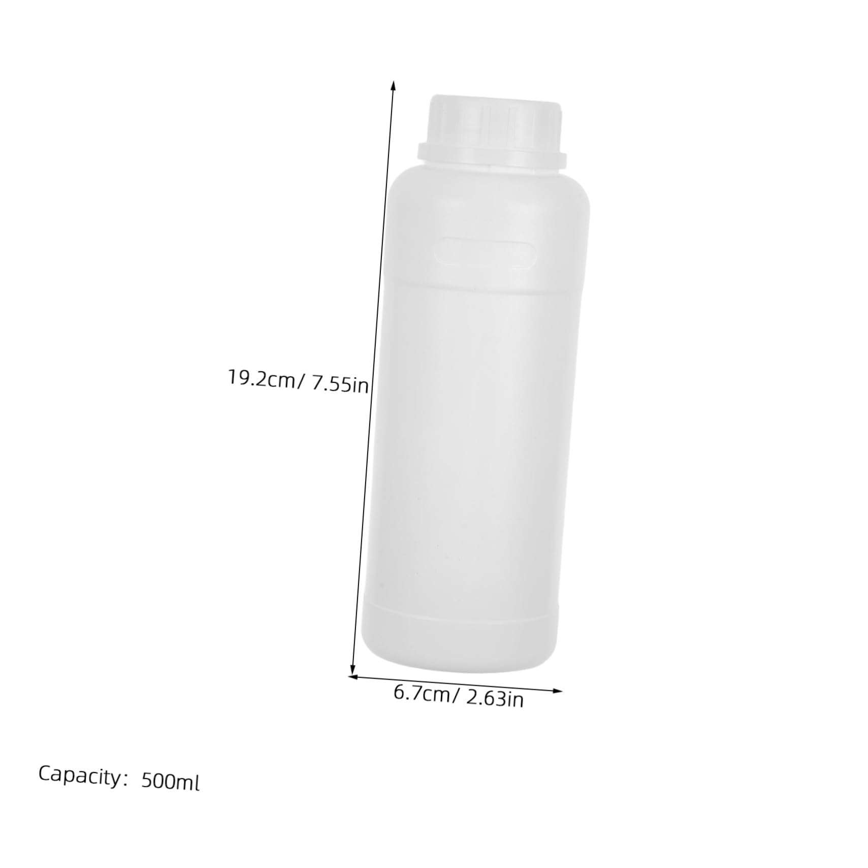 SOLUSTRE 10Pcs Sealed Lab Bottles with Caps Leak Liquid Storage Containers for Chemical Samples for Laboratory Use and Secure Dispensing