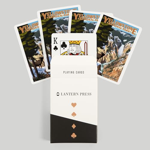 Baraja de Poker Yellowstone, 52 Cartas, Talla Poker miniatura 6