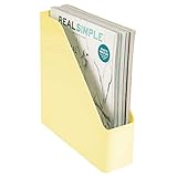 FORMATO ESTRECHO: Este organizador archivador mide 25,4 cm x 7,6 cm x 27,2 cm. Se adapta fácilmente a la mayoría de escritorios, pero también se puede colocar en los estantes o los armarios.