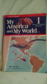 Spiral-bound My America and My World Grade 1 -Teacher Edition Book