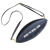 [Snughom] ラグビーチェスト【デニム製】 メンズ用大容量ポーチ ワークスタイル融合デザイン 丈夫な縫製/軽量素材 通勤・旅行両対応 コンパクト収納 カジュアル