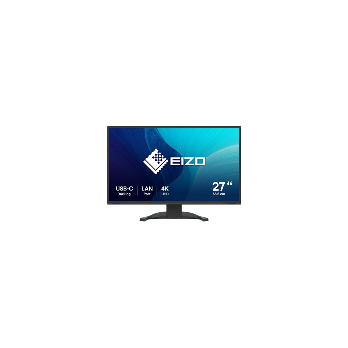 EIZO-FlexScan-EV2740X-BK-Monitor-da-685-cm-27-pollici-USB-C-94-W-PD-DisplayPort-HDMI-hub-USB-RJ-45-LAN-switch-KVM-tempo-di-risposta-5-ms-3840-x-2160-4K-UHD-nero
