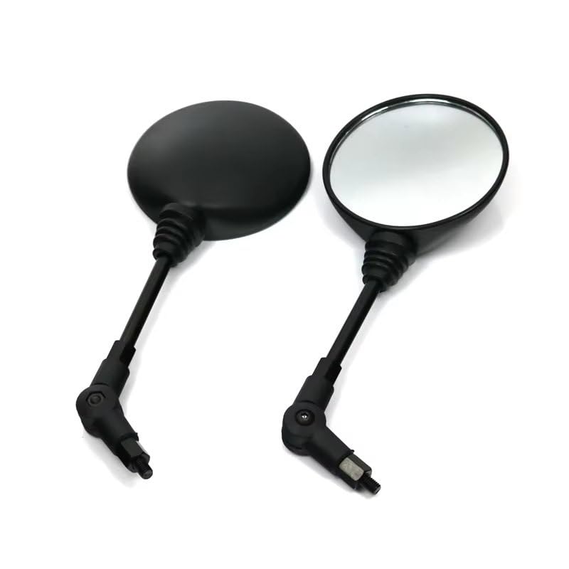 Espejos moto universales MoFlyeer de 8mm 10mm retrovisor scooter y ATV con rotación lateral