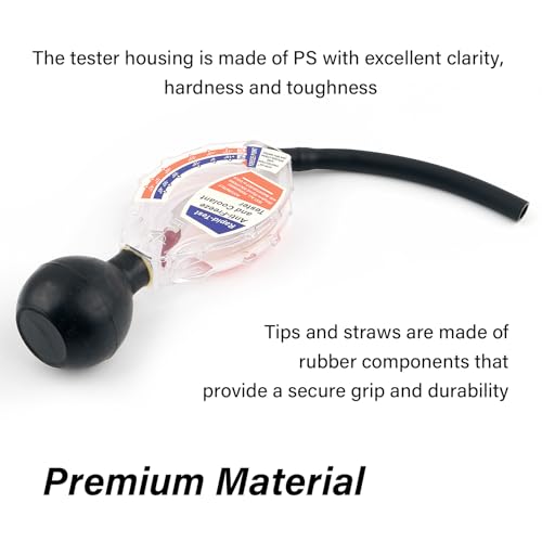 Image of Professional Antifreeze Tester Automotive,Accurate Antifreeze Coolant Tester for Understanding The State of Coolant,Dial Type Anti Freeze Checker Universal Car Tool