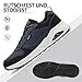 Imagen de TARELO Zapatillas Deportivas Hombre Aire Zapatillas Hombre Casual Moda Zapatillas Vestir Hombre Tenis Zapatos Sneaker Hombre Azul 43