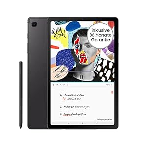 Samsung Galaxy Tab S6 Lite (2022 Edition), 10,4 Zoll TFT Display, 64 GB Speicher, WiFi, Android Tablet inkl. S Pen, Oxford Gray, 36 Monate Herstellergarantie [Exklusiv bei Amazon]