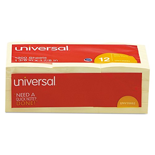 Notes Autocollantes Universal Unv35662 Post It Repositionnable Fournitures Bureau