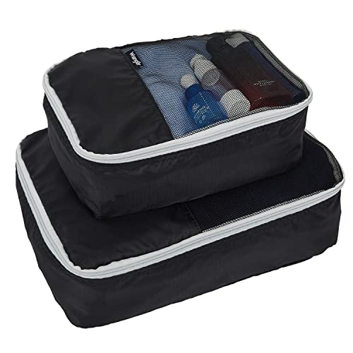 Image of Wrangler 5 Piece Luggage & Travel Accessories Set, Black