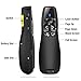 BEBONCOOL Wireless Presenter Remote, 2.4GHz Wireless USB Presenter PowerPoint Remote PPT Clicker for Presentation
