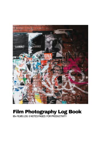 Film Photography Log Book: 6x9 / Inspirational Notebook / Journal /Log Book / with images of Emiliano Vittoriosi