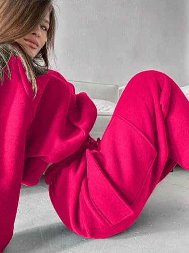 Image of KOTTY Women's Co-Ords Solid Sweatshirt With Sweatpant