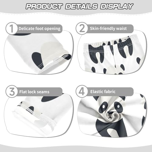 Bolaz Toddler Girls Leggings Printed Yoga Pants Leggings Panda Club for Kids3
