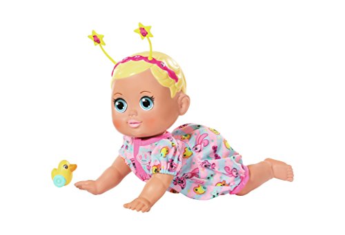 BABY born 825884 Funny Faces – Crawling Baby Nurturing Dolls, 36cm