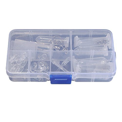 Asher Eyeglass Sun Glasses Screw Nut Nose Pad Set Optical Repair Tool Assortment Kit (repair kit)