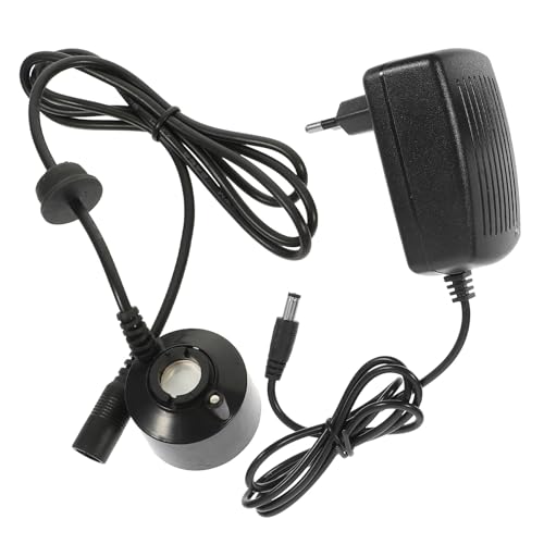 CIYODO Generador de Niebla Ultrasónico Mini Resistente al Agua para Estanques y Fuentes Interiores con Adaptador Seguro Humidificador y Fabricante de Niebla para Halloween y Hogar