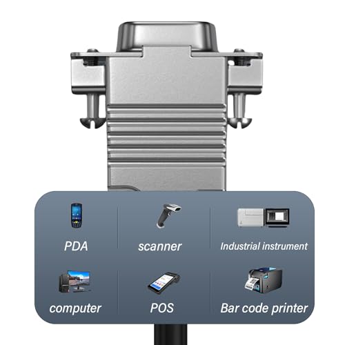 HapGlan PVC 9Pin RS232 Port Cable Male Female Converter Cord Extension Data Cable 9Pin Adapter Line 0.5m to 30m Long