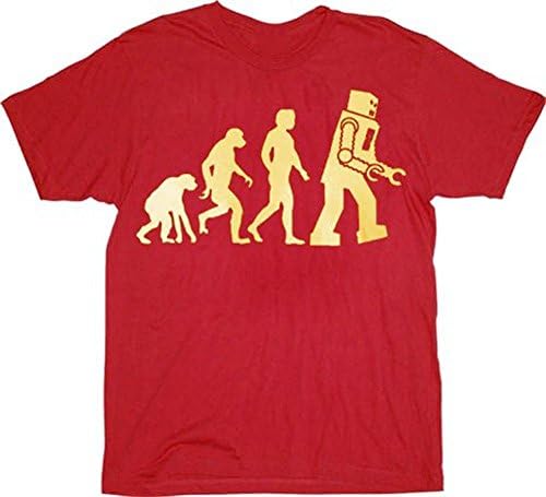 The Big Bang Theory Robot Evolution T-Shirt Tee