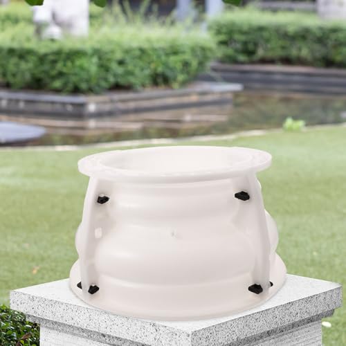 Molde de base para columna romana de hormigón con acabado elegante 6