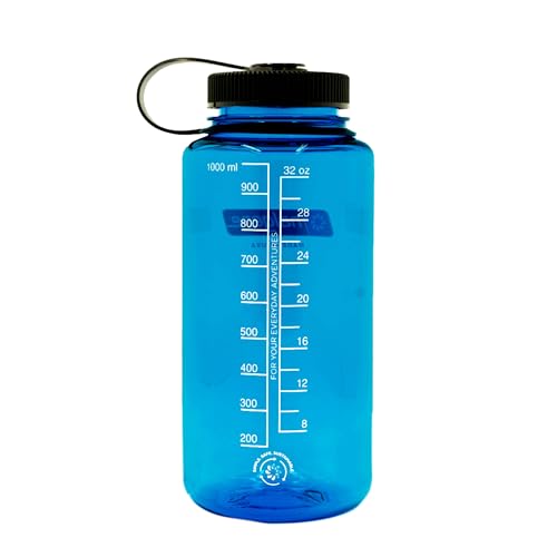 Image of Nalgene 32 oz Wide Mouth Water Bottle | BPA-Free, Durable & Leak Proof, Lightweight Bottle for Hiking & Gym, Work & Travel