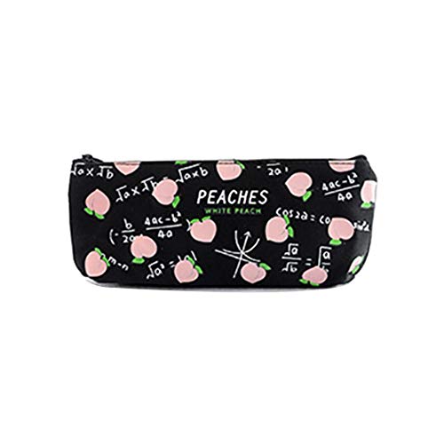 Preisvergleich Produktbild Fansi Federmäppchen Pfirsich Persönlichkeit Creative Studenten Mäppchen Schulmäppchen für Student Mädchen teenager Junge