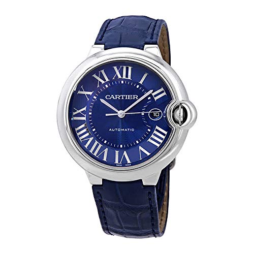 Cartier Ballon Bleu Reloj automático para hombre con esfera azul WSBB0025