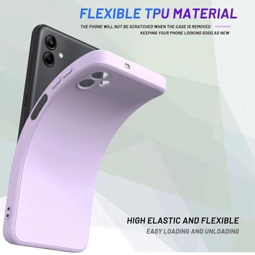 Image of for Samsung Galaxy A07 Case Purple, Scratch Resistant with Soft Touch, Slim Thin Phone Cover for Galaxy A07