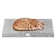 Navaris selbstheizende Decke für Katzen und Hunde - 60x45x4cm Wärmematte Wärmedecke flauschig weich - Thermodecke mit Reißverschluss und abnehmbarem Bezug - Grau