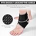 KTSAY Ankle Brace for Sprained Ankle, Adjustable Compression Support for Women Men | Tendonitis & Fasciitis Relief