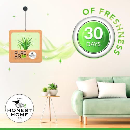 Image of Honest Home Air Freshener Combo Pack of 2 | 3 Sachets /Box | Long Lasting Room Freshener for Home, Bathroom and Office | Gel-Based Odour Control with Assorted Fragrances