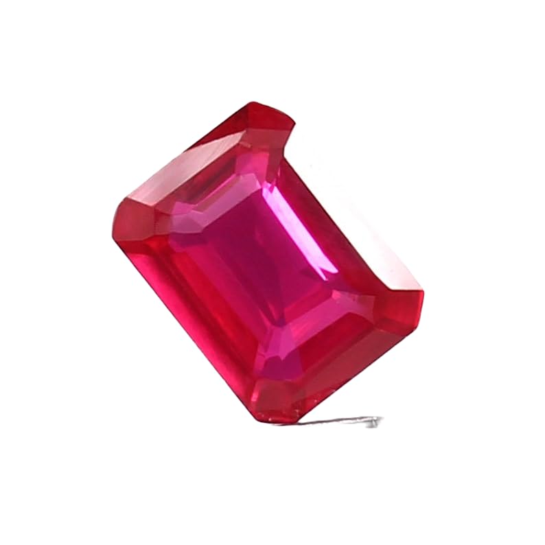 Rubis naturel pour fabrication de bijoux et pendentif à facettes