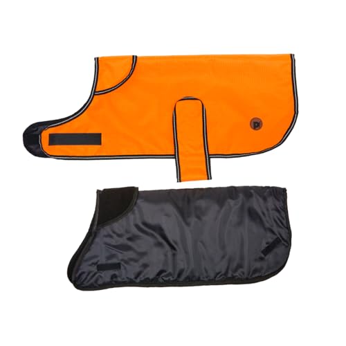 Petface Outdoor Paws 2 In 1 Dog Coat, Orange, 60 cm (Pack of 1) - Image 3