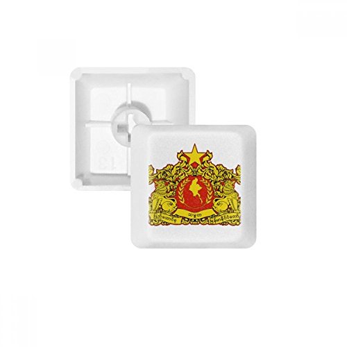Keycaps pour Clavier mécanique Naypyidaw Birmanie PBT Blanc OEM