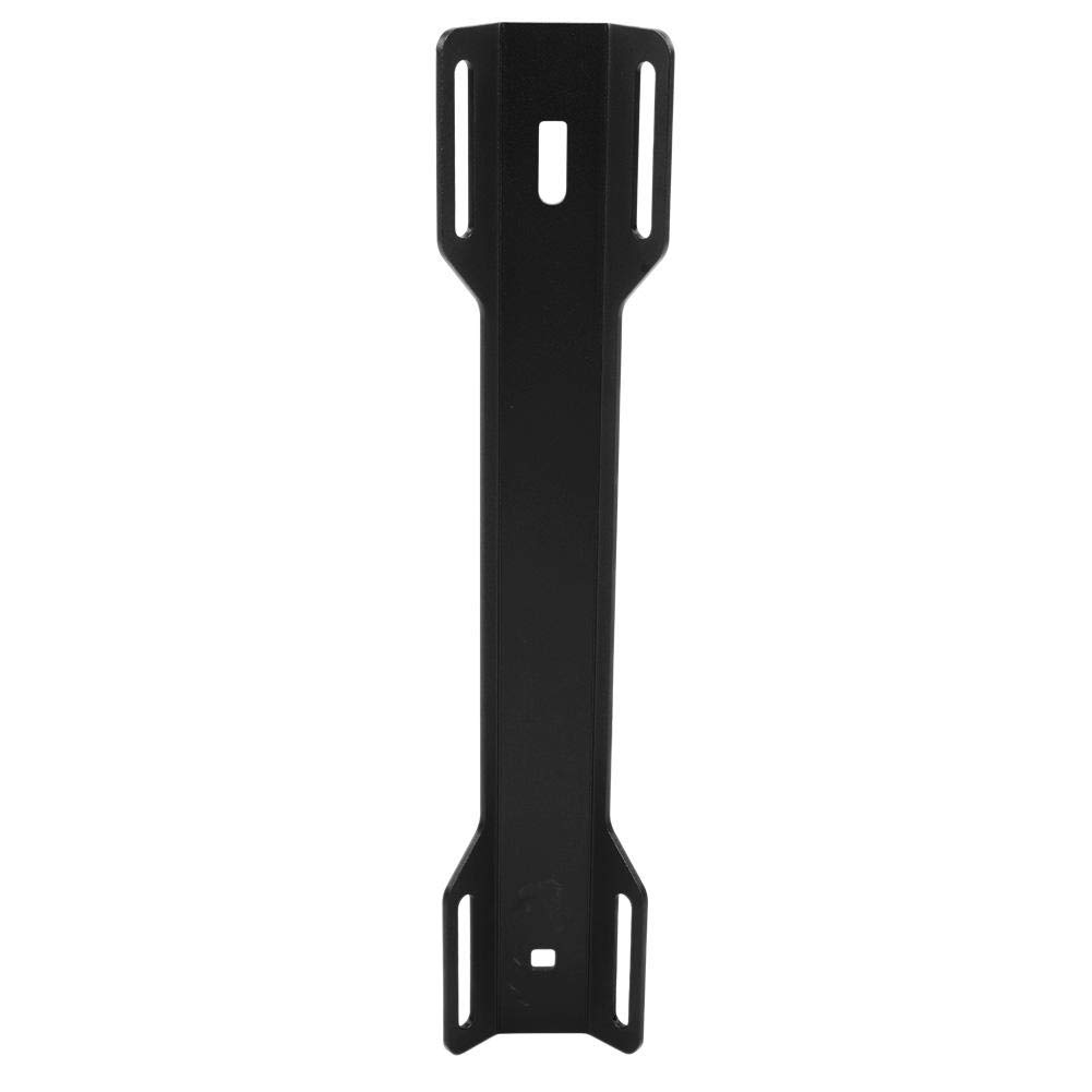 Keenso Metal Diving Backplate Halterung, Aluminiumlegierung Harness Backplate Back Plate Stützhalterung für Tauchen unter Wasser(Schwarz)
