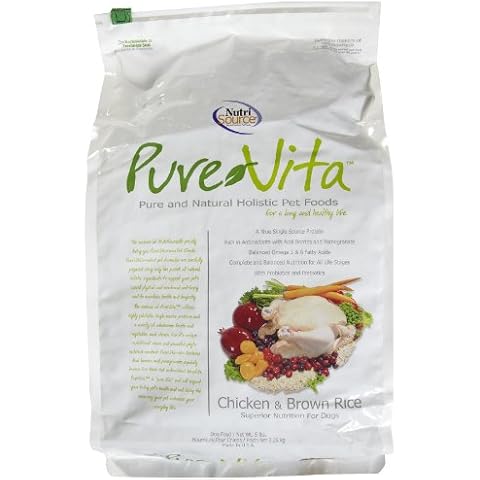 Pure Vita Chicken & Brown Rice Dog Food Cover