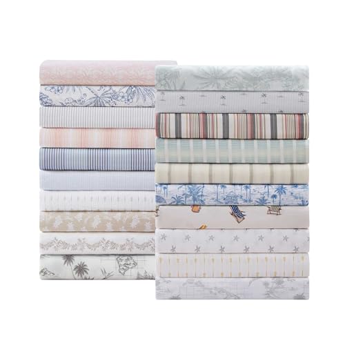 Image of Tommy Bahama - California King Sheet Set with Fitted Sheet & Pillowcases