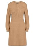 Robe en tricot APART Fashion Strickkleid Robe de Cocktail, Camel, 46 Femmes