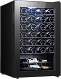 Yeego Wine Fridge – 46 Bottles Wine Cooler, 38–65℉...