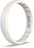 Enso Rings Thin Legend Silicone Ring | Made in The USA | Ultra Comfortable, Breathable, and Safe Silicone Ring