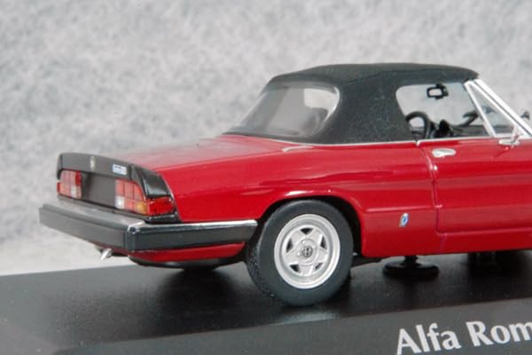 Amazon | ○ 1/43 アルファ ロメオ 〓 スパイダー (S3) / 1983 レッド