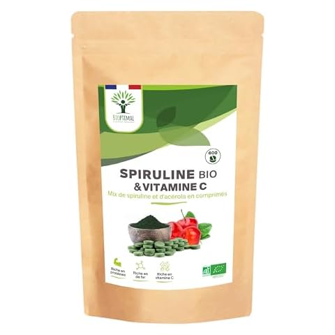 Spiruline + Acérola Bio - BIOPTIMAL Cover